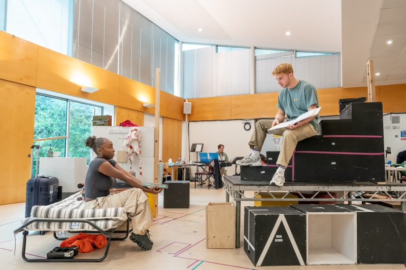 Interview: 'You Sing Because Speech Does Not Convey What You're Feeling': Actors Sam Tutty and Dujonna Gift on TWO STRANGERS (CARRY A CAKE ACROSS NEW YORK) Image