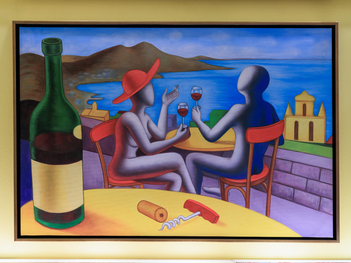 Photos: Trattoria Dell' Arte Unveils Works By Shelly Fireman and Mark Kostabi with a Gala Reception Photos Image