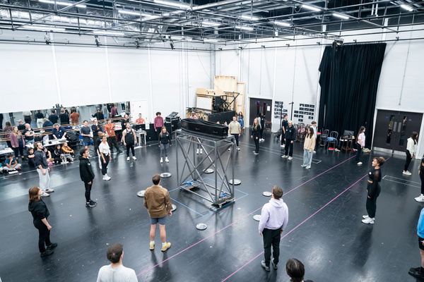 Photos: Inside Rehearsal For EVITA at Leicester's Curve 