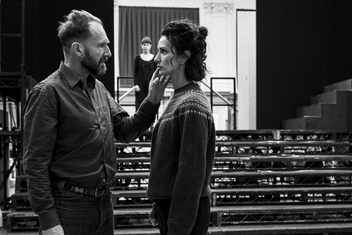 Photos: First Look at Rehearsals for MACBETH, Starring Ralph Fiennes and Indira Varma Image
