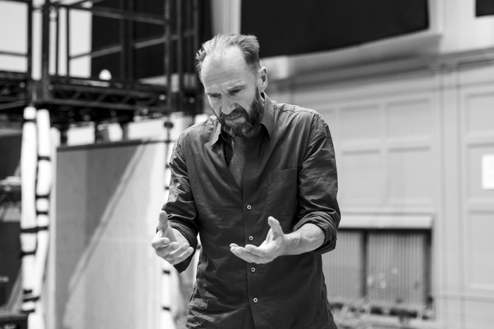 Photos: First Look at Rehearsals for MACBETH, Starring Ralph Fiennes and Indira Varma Image