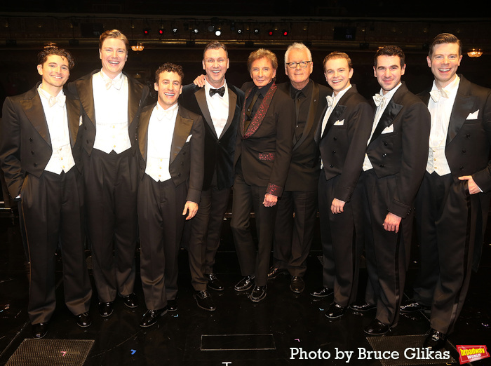 Exclusive: Backstage with Barry Manilow & Cast at HARMONY on Opening Night Image