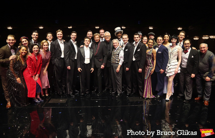 Exclusive: Backstage with Barry Manilow & Cast at HARMONY on Opening Night Image