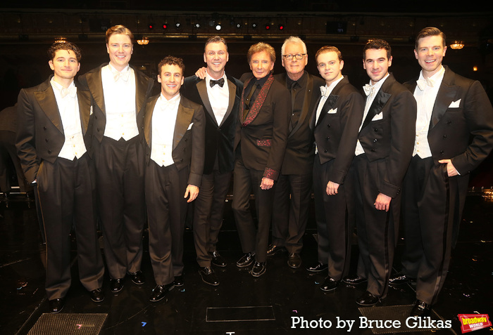 Exclusive: Backstage with Barry Manilow & Cast at HARMONY on Opening Night Image