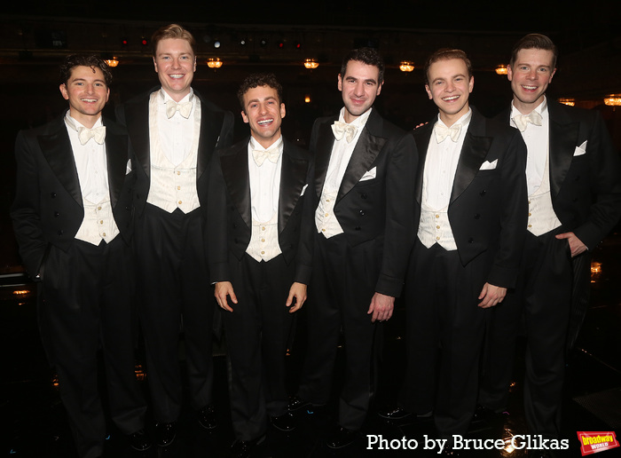 Exclusive: Backstage with Barry Manilow & Cast at HARMONY on Opening Night Image