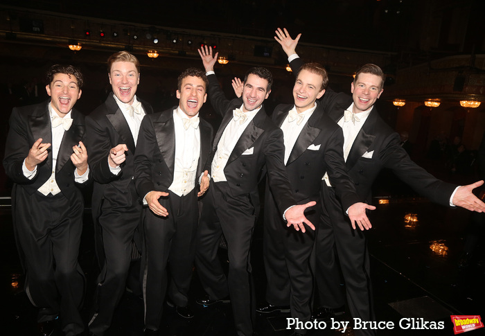 Exclusive: Backstage with Barry Manilow & Cast at HARMONY on Opening Night Image