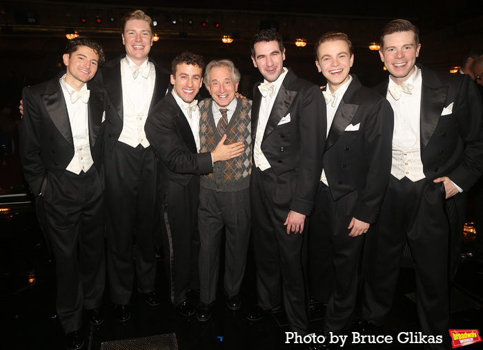 Exclusive: Backstage with Barry Manilow & Cast at HARMONY on Opening Night Image