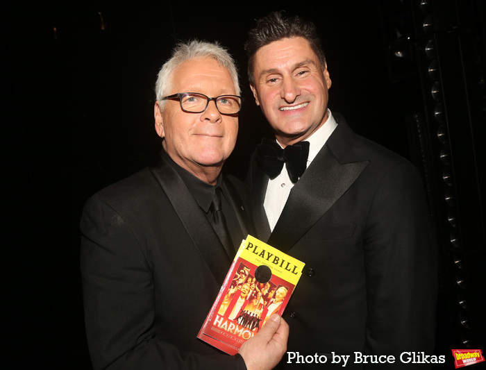Exclusive: Backstage with Barry Manilow & Cast at HARMONY on Opening Night Image