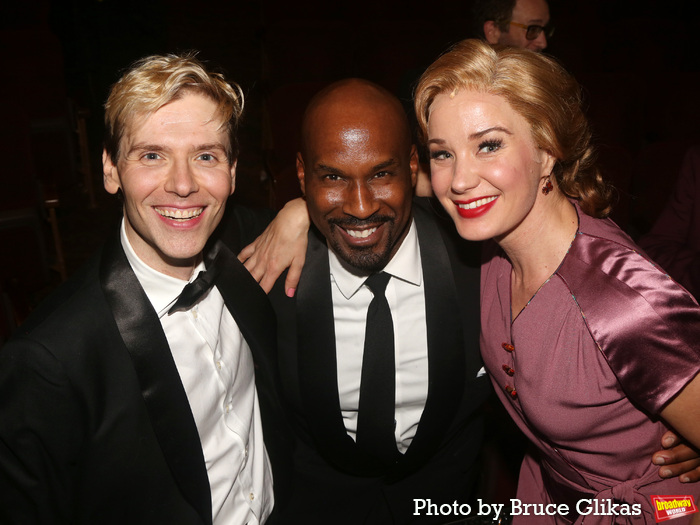 Exclusive: Backstage with Barry Manilow & Cast at HARMONY on Opening Night Image
