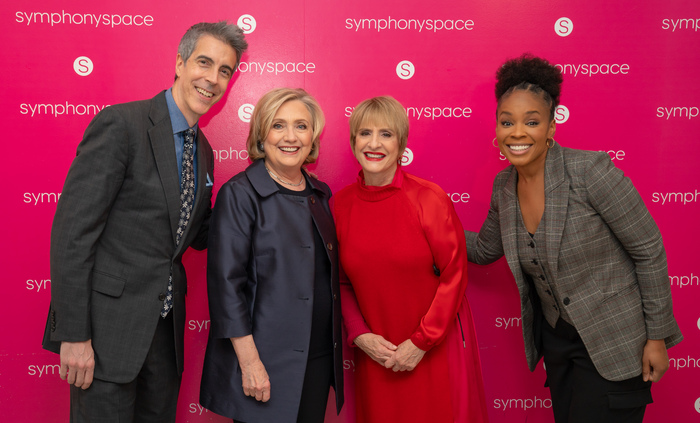 Hillary Clinton, Patti LuPone, Amber Ruffin Photo