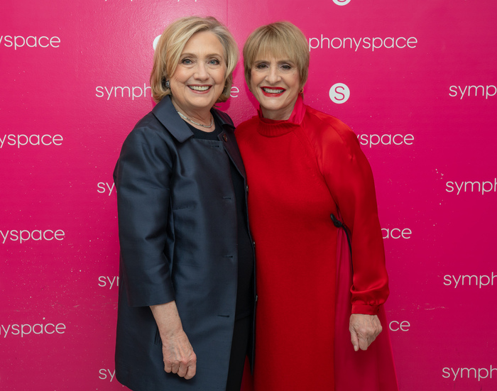 Photos: Patti LuPone Joins Hillary Clinton for Live Taping of YOU AND ME BOTH Podcast at Symphony Space 