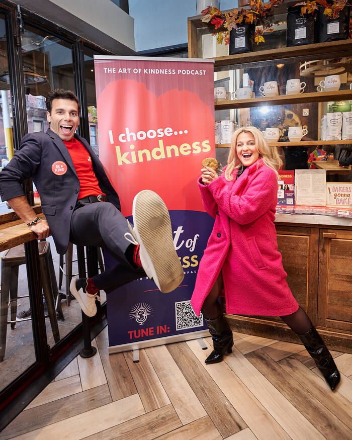 Photos: Broadway Stars Celebrate The Art Of Kindness Podcast 100th Episode at Schmackary's 