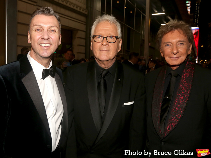 Warren Carlyle, Bruce Sussman and Barry Manilow  Photo