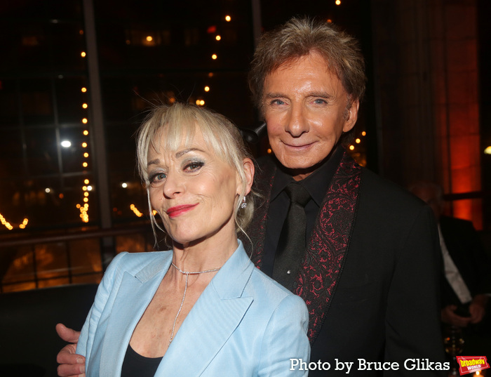 Tracie Bennett and Barry Manilow Photo