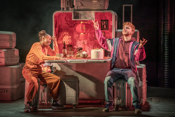 Photos: First Look at Dujonna Gift and Sam Tutty in TWO STRANGERS (CARRY A CAKE ACROSS NEW YORK) Image