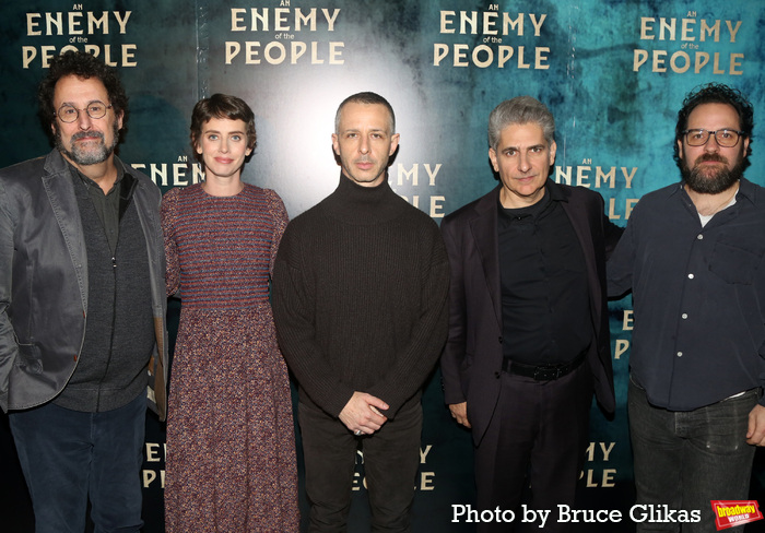 Tony Kushner, Jeremy Strong, Amy Herzog, Michael Imperioli and Sam Gold  Photo