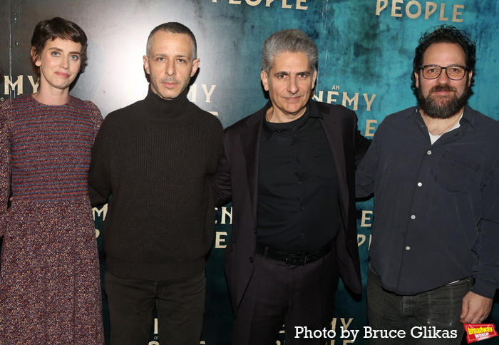 Amy Herzog, Jeremy Strong, Michael Imperioli and Sam Gold Photo
