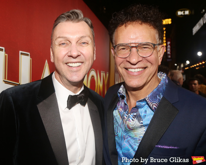 Warren Carlyle and Brian Stokes Mitchell Photo