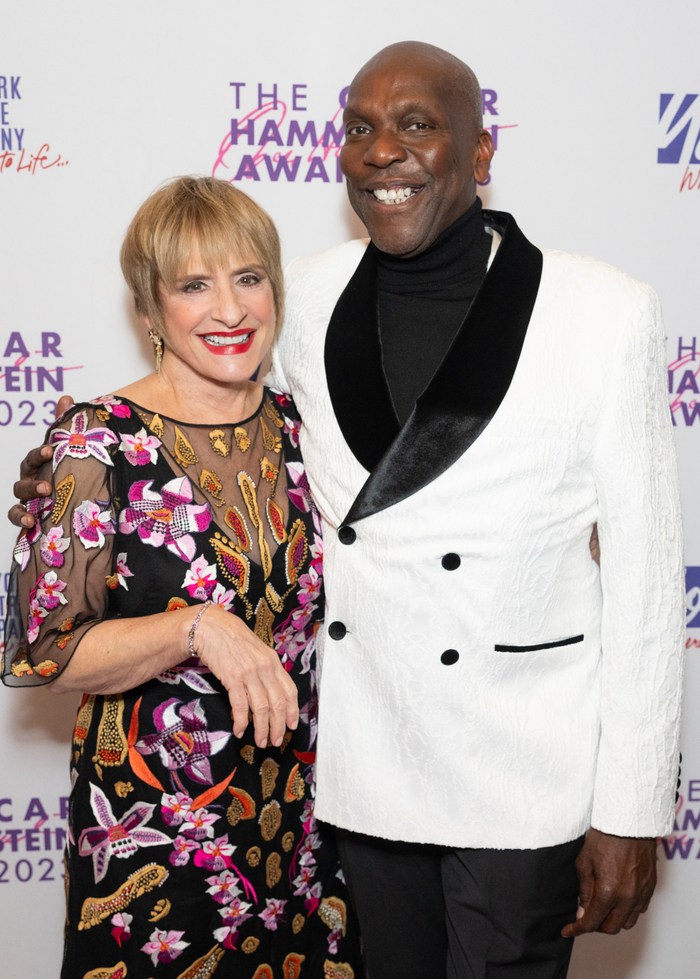 Patti LuPone and Gerry McIntyre
 Photo