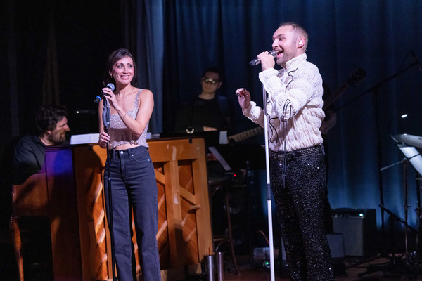 Serge Clivio and Jessica Kundla performing Wishing You Were Somehow Here Again  (phot Photo