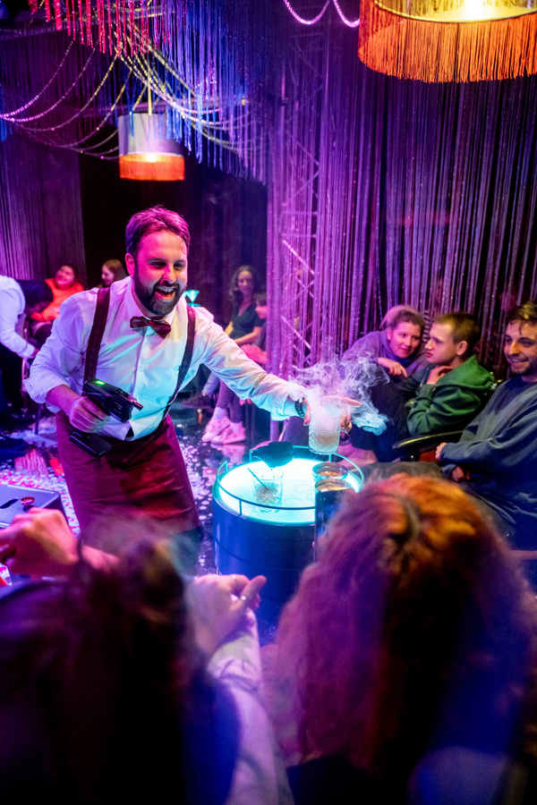 Photos: First Look at THE BAR AT THE EDGE OF TIME By Frozen Light Image