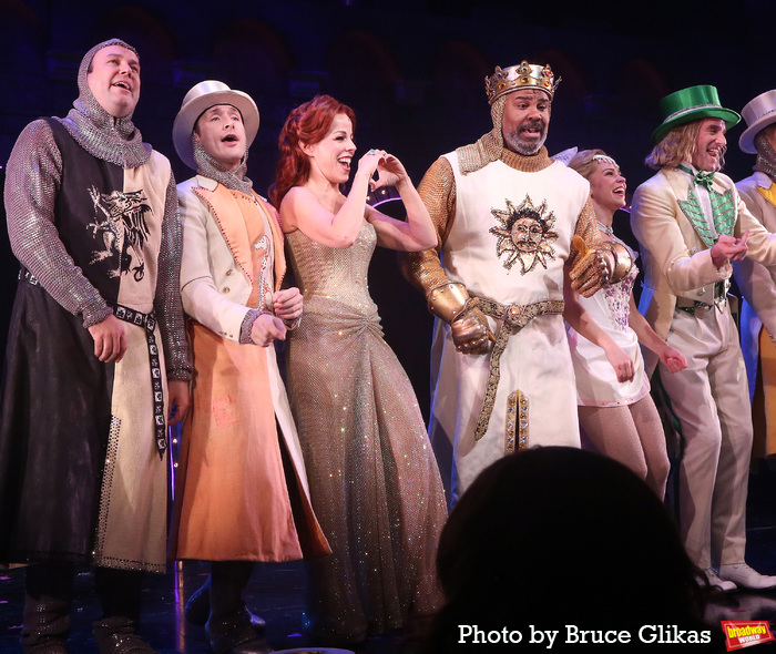 Photos: Get a Look at SPAMALOT Opening Night Bows! Image