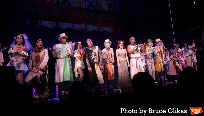 Photos: Get a Look at SPAMALOT Opening Night Bows! Image