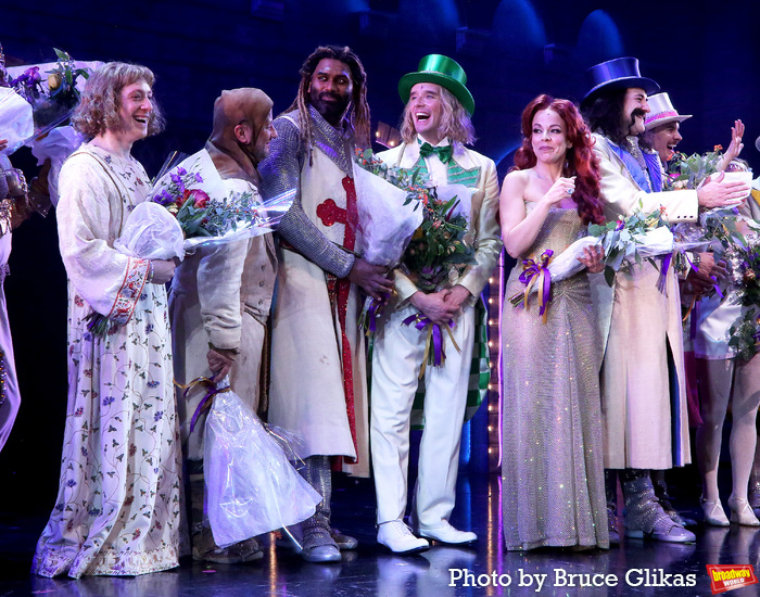 Photos: Get a Look at SPAMALOT Opening Night Bows! Image