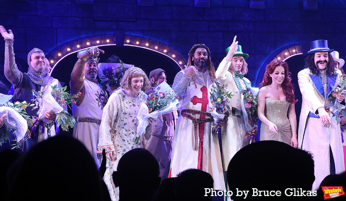Photos: Get a Look at SPAMALOT Opening Night Bows! Image