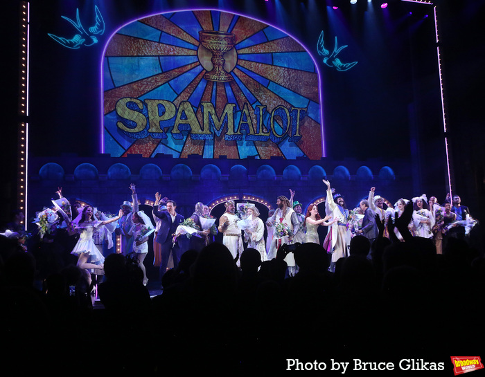 Photos: Get a Look at SPAMALOT Opening Night Bows! Image