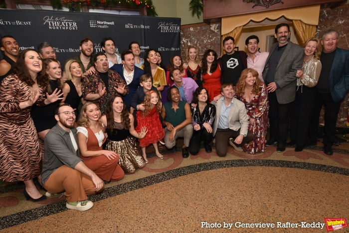 The Cast and Creative Team of Beauty and The Beast with Jennifer Dolce, Richard Dolce Photo