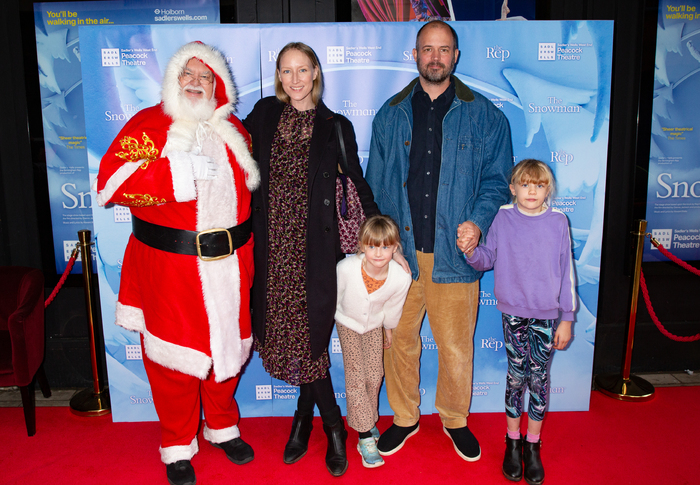 Photos: Stars Arrive at the Opening of THE SNOWMAN at the Peacock Theatre Image
