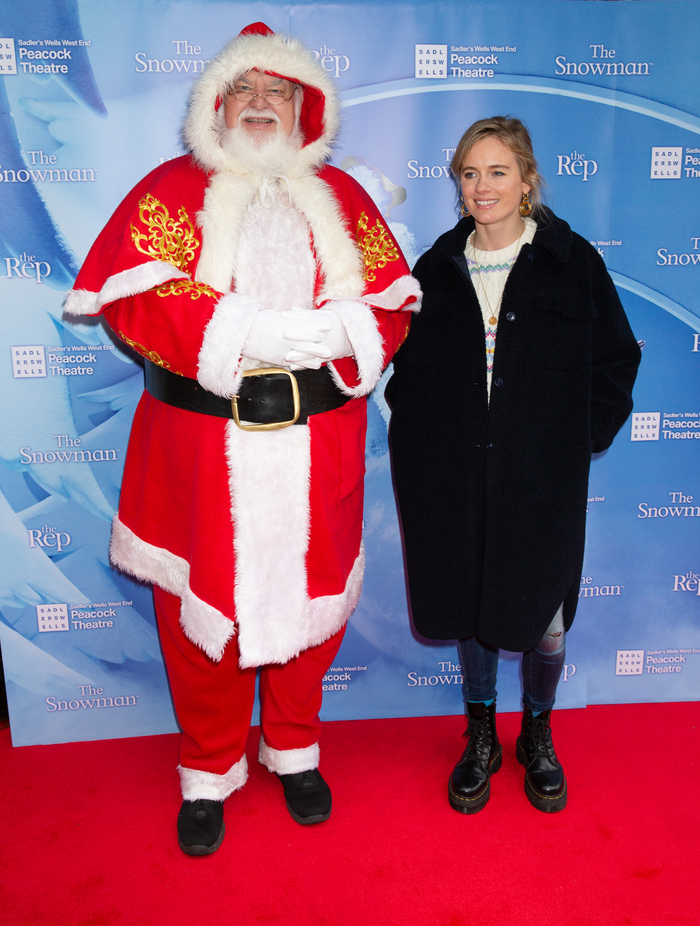 Photos: Stars Arrive at the Opening of THE SNOWMAN at the Peacock Theatre Image