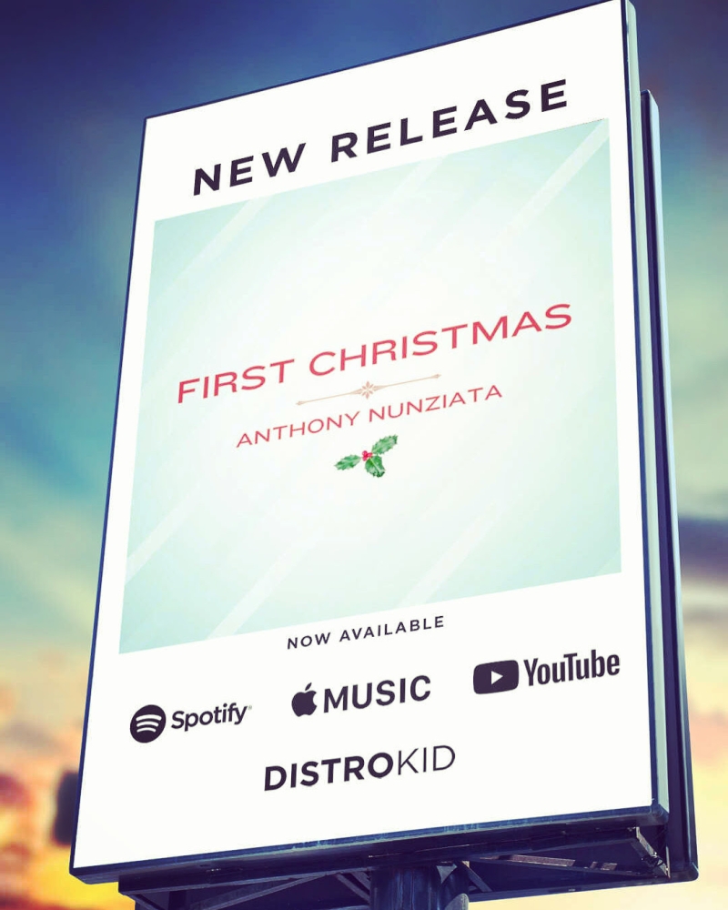Music Review: Anthony Nunziata Gifts Us His Single FIRST CHRISTMAS For Our Christmas 