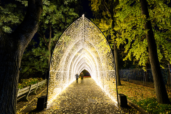 Photos: Brooklyn Botanic Garden's LIGHTSCAPE Opens to the Public Image
