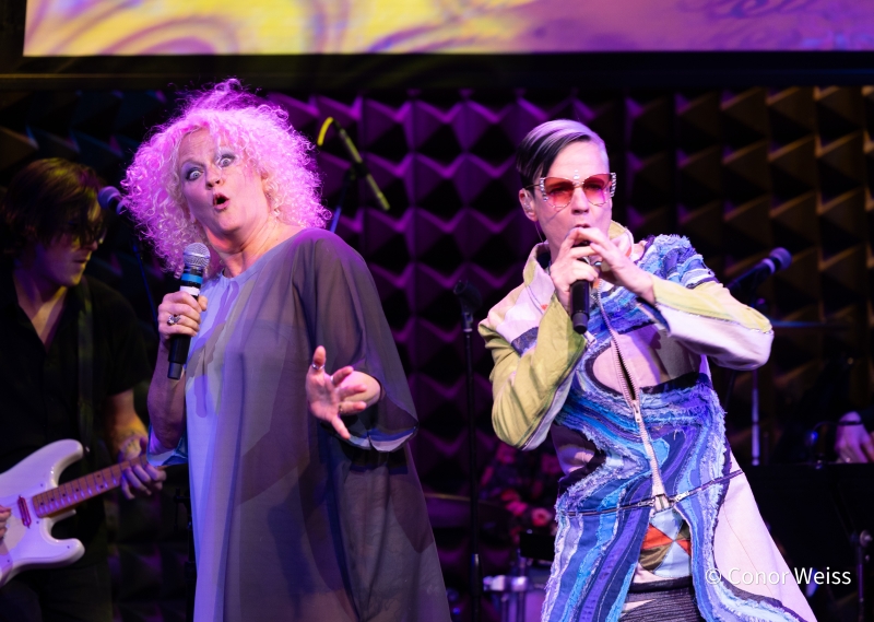 Photos: John Cameron Mitchell & Amber Martin in CASSETTE ROULETTE At Joe's Pub Image