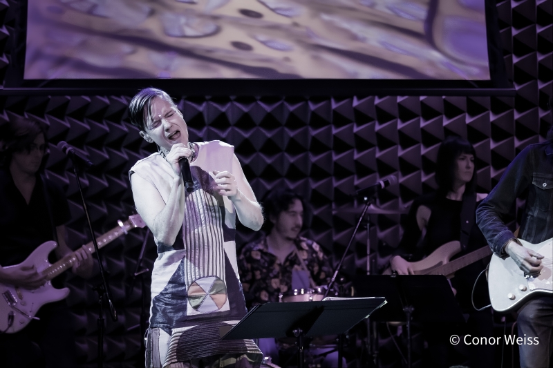 Photos: John Cameron Mitchell & Amber Martin in CASSETTE ROULETTE At Joe's Pub Image