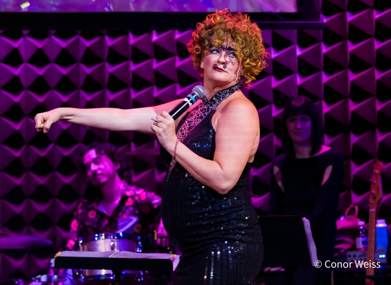 Photos: John Cameron Mitchell & Amber Martin in CASSETTE ROULETTE At Joe's Pub Image