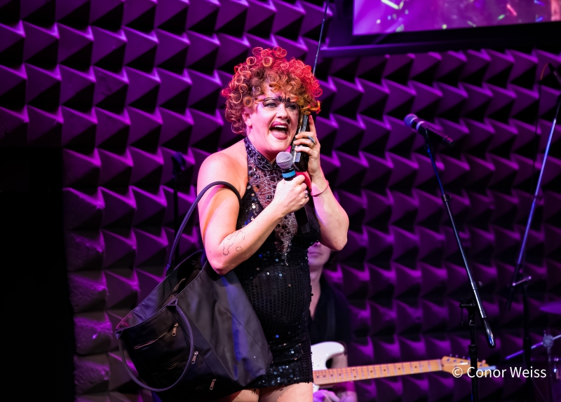 Photos: John Cameron Mitchell & Amber Martin in CASSETTE ROULETTE At Joe's Pub Image