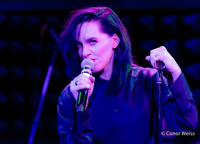 Photos: John Cameron Mitchell & Amber Martin in CASSETTE ROULETTE At Joe's Pub Image