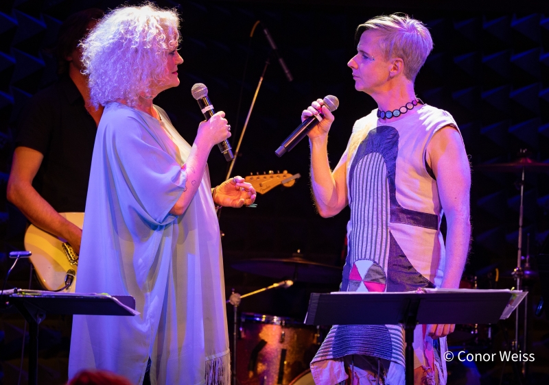 Photos: John Cameron Mitchell & Amber Martin in CASSETTE ROULETTE At Joe's Pub Image