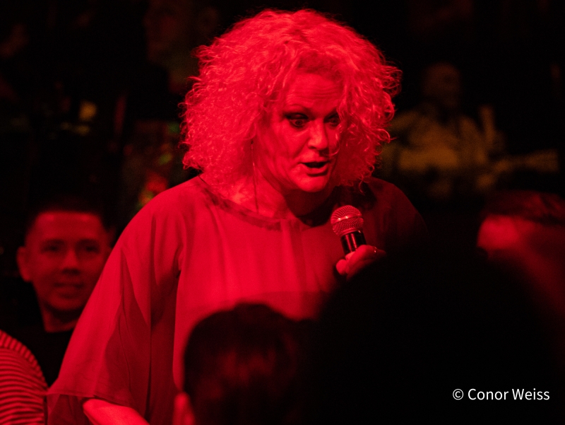 Photos: John Cameron Mitchell & Amber Martin in CASSETTE ROULETTE At Joe's Pub Image