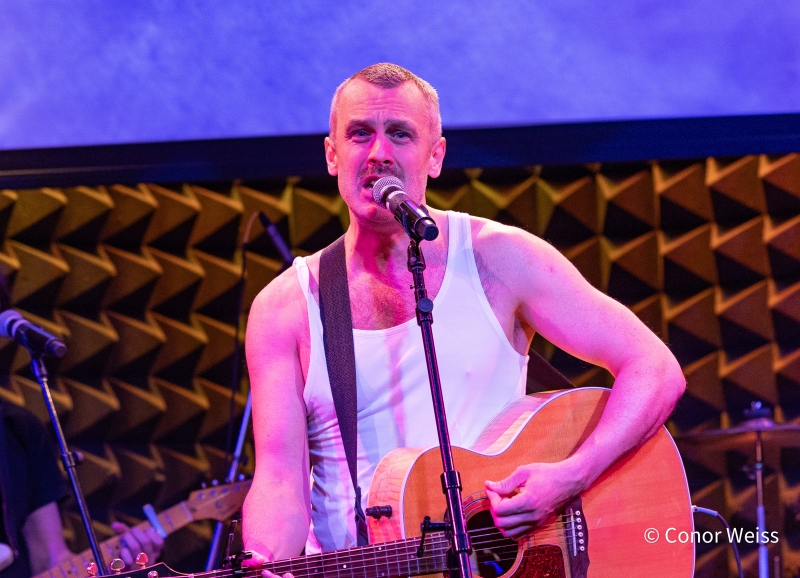 Photos: John Cameron Mitchell & Amber Martin in CASSETTE ROULETTE At Joe's Pub Image