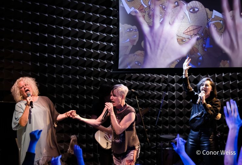 Photos: John Cameron Mitchell & Amber Martin in CASSETTE ROULETTE At Joe's Pub Image