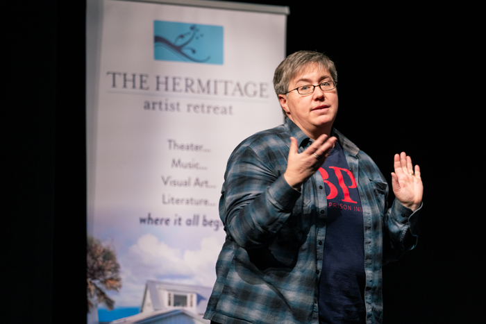 Photos: Inside The Hermitage Artist Retreat's Reading of THE SORE LOSER 