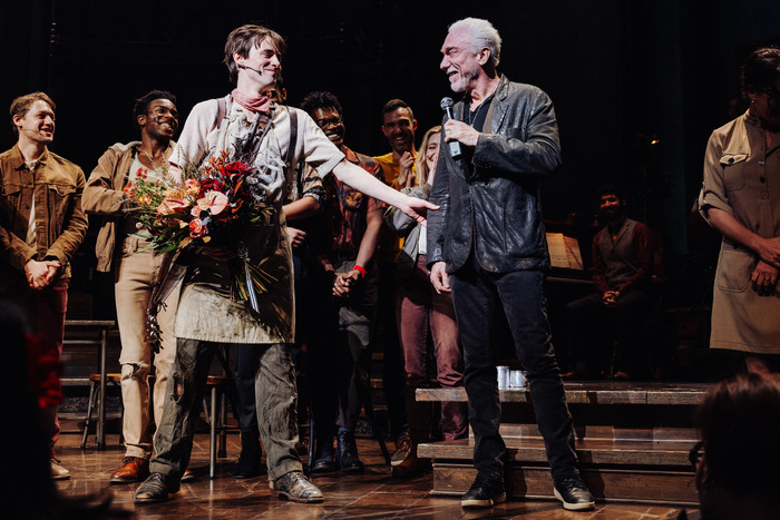 Photos/Video: Reeve Carney Takes Final Bow in HADESTOWN Image