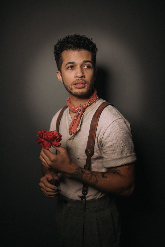 Photos: Get a First Look at Jordan Fisher as 'Orpheus' in HADESTOWN Image