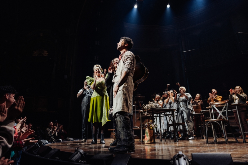 Photo/Video: Jordan Fisher Takes His First Bow in HADESTOWN Image