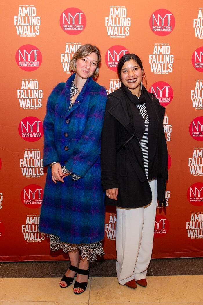 Photos: Inside Opening Night of AMID FALLING WALLS at the National Yiddish Theatre Folksbiene 