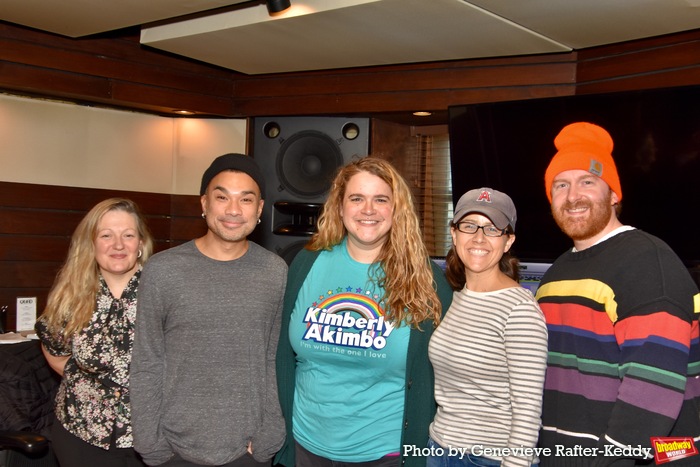 Lynn Pinto (Producer), Andros Rodriguez,  Bonnie Milligan, Alli Mauzey and Jim Hogan Photo